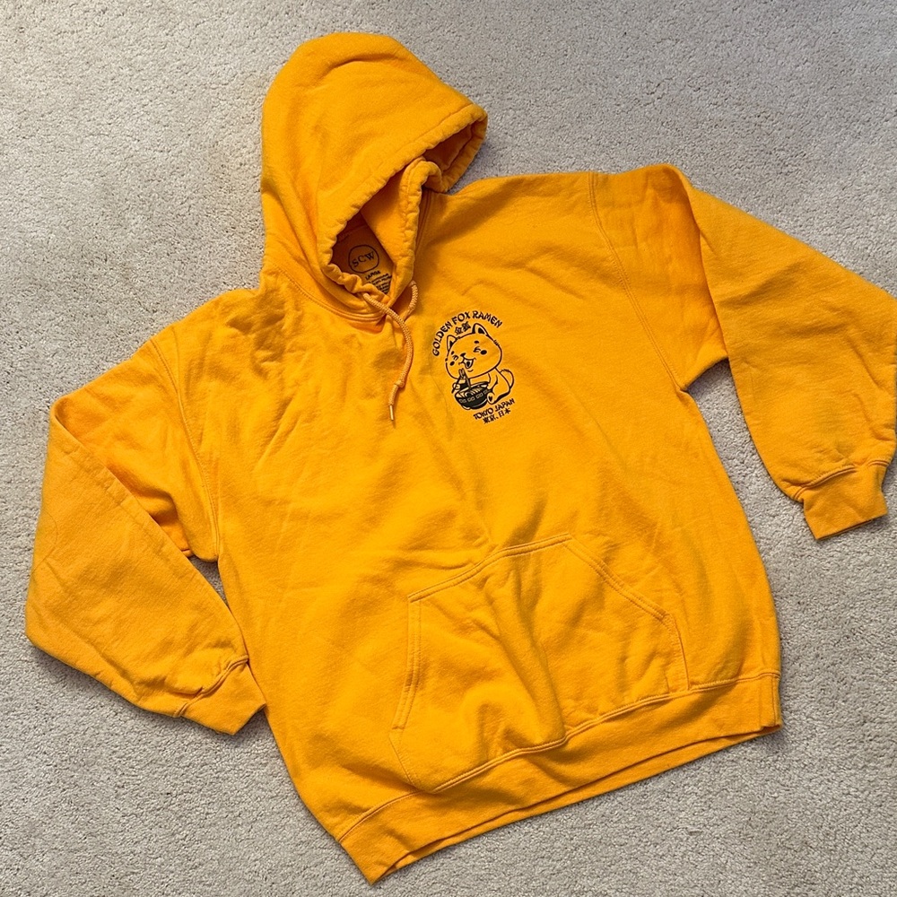 Golden Fox Ramen Graphic Hoodie